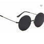 UV Protection, Polarized, Gradient, Mirrored Round Sunglasses