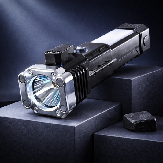 8 in 1 Portable Rechargeable LED Flashlight